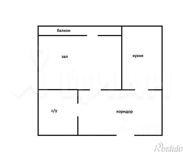 1-комн квартира улица Дружбы, 11,  д. 11