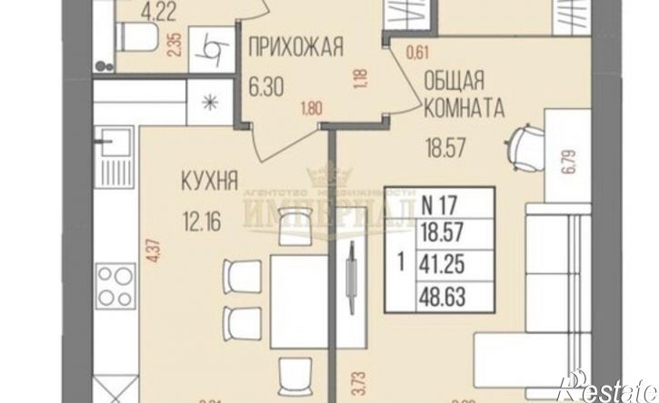 1-комн квартира Йошкар-Ола, улица Анникова, 8А